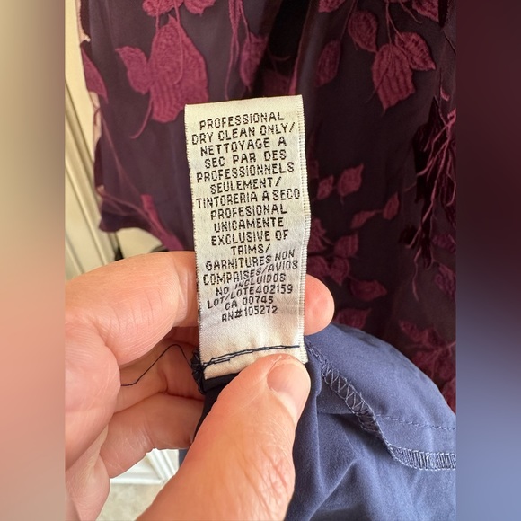 JS Collections Mother Of The Dress Formal Gown V Neck A Line Embroidered Size 14 - Picture 16 of 16